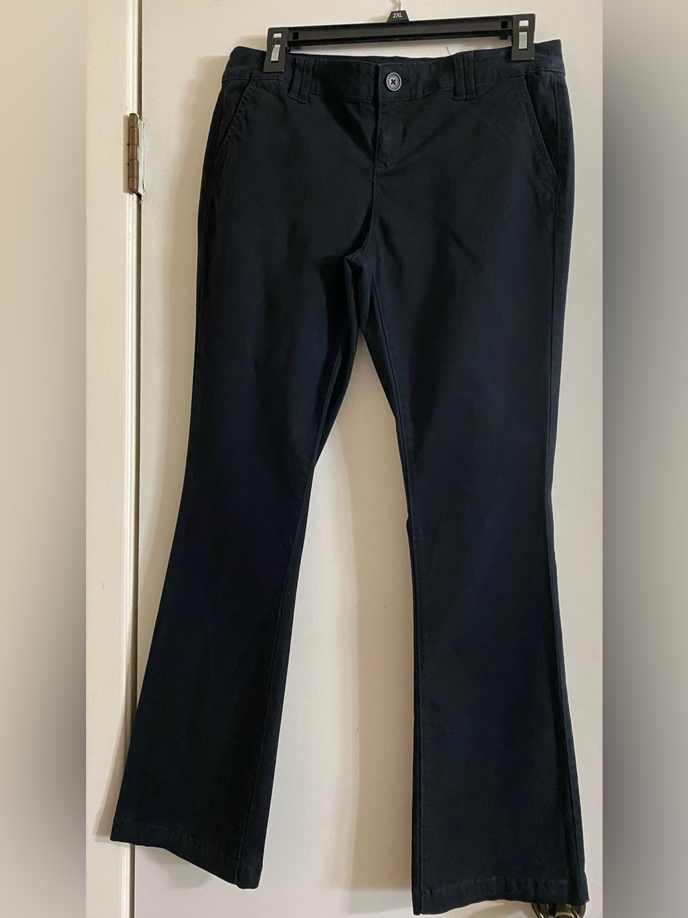 Mossimo Supply Co. Black Boot-Cut Stretch Pants